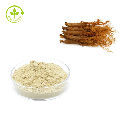 Poudre rouge d'extrait de racine de ginseng de poudre rouge coréenne naturelle de ginseng de catégorie comestible