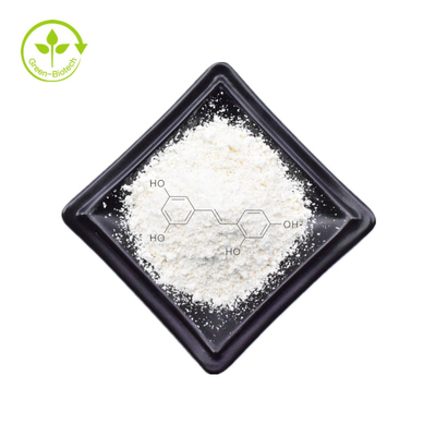Le Tran-resveratrol pur de supplément d'extrait de plan de poudre de Resveratrol saupoudrent le Resveratrol de 98% pour la beauté