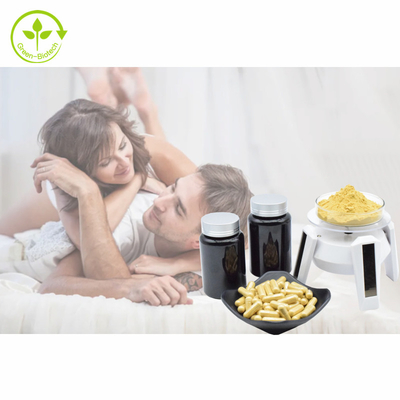 Suppléments de fines herbes d'Epimedium d'OEM/ODM d'extrait de puissance d'hommes naturels de Vegan Tongkat Ali Horny Goat Weed Capsules pour l'homme