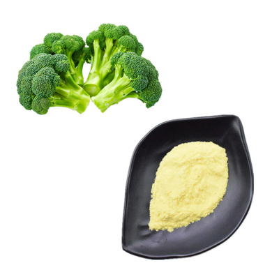 Poudre de pousse de brocoli d'approvisionnement/extrait 1% Sulforaphane de brocoli
