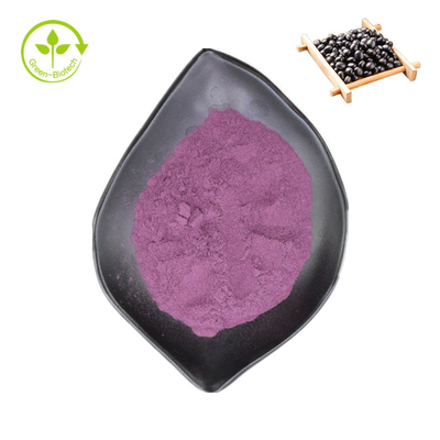 Extrait pur de coque de peau de haricot noir de poudre d'anthocyanidines de 25%