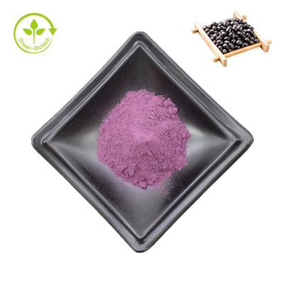 Poudre naturelle de peau de haricot noir Poudre d'extrait de peau de haricot noir