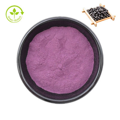 Bean Peel Natural Plant Extracts noir poudre d'anthocyanine de 1% - de 25%