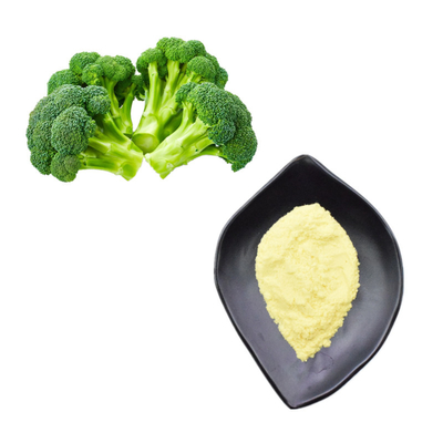 Poudre végétale soluble dans l'eau organique de brocoli de l'extrait 99% de pousse de brocoli de poudre