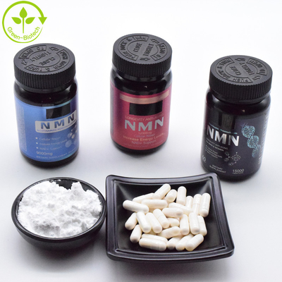 Nicotinamide Mononucléotide Antioxydant Soins de santé NMN en poudre Suppléments en capsules