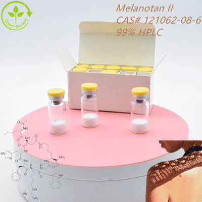 Mélanotan II organique pour le bronzage Spray nasal pour le bronzage de la peau 10 mg