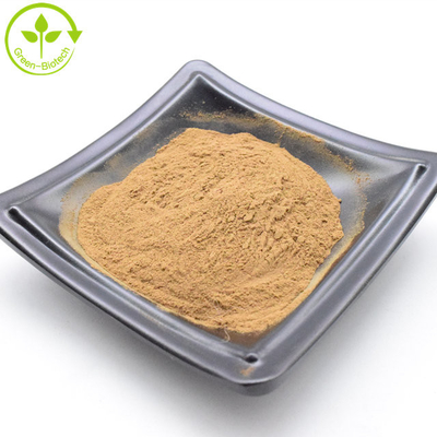 Produit en vrac 100% naturel en poudre d'extrait de dendrobium jaune-brun