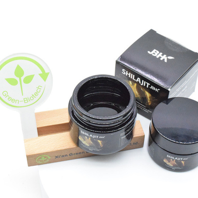 Une plante naturelle pure extrait de la résine de Shilajit avec un riche acide fulvique provenant de l'Himalaya