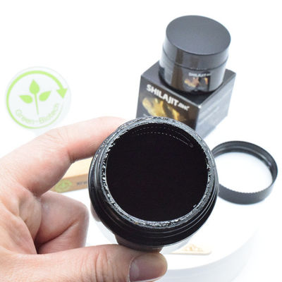 Résine de Shilajit Himalayen Naturel Pure 50% Acide Fulvique Liquide 30g 50g