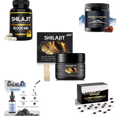 Vente en gros d'aliments de santé naturels 100% purs résine de Shilajit de l'Himalaya
