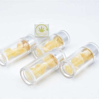Les usines de chanvre ont extrait la cire d'isolat de CBD 80% 95% pour le tabagisme tamponnant