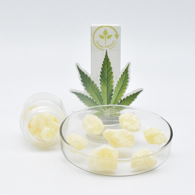 Soulagement de douleur de matière première du croustillant CBD de cire de la grande pureté CBD