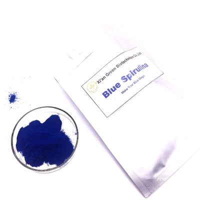 La phycocyanine bleue de Spirulina de colorants alimentaires naturels purs d'OIN saupoudrent la valeur E18