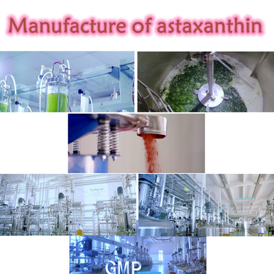 CAS 7542-45-2 1% - poudre d'astaxanthine de 10% pour des soins sains