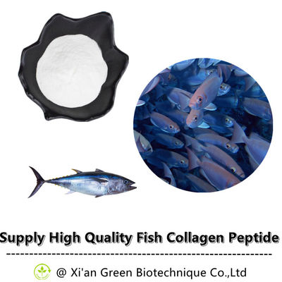 Peptide profond de vente chaud de collagène de poisson de mer de poissons de collagène de poudre pure de peptide