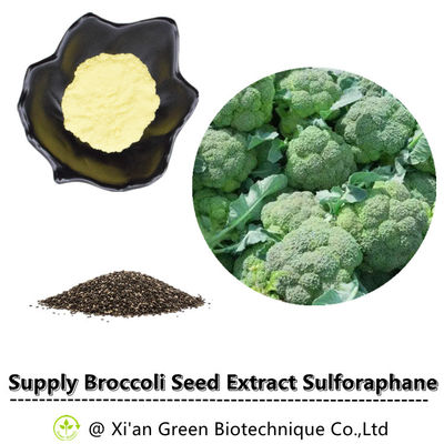 Supplément de Sulforaphane d'extrait de graine de brocoli de la poudre SFN de Sulforaphane 1% 2% 10% d'approvisionnement