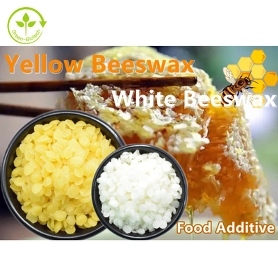 Granule blanc de 100%/jaune pur de cire d'abeille pour nourriture cosmétique/industrielle