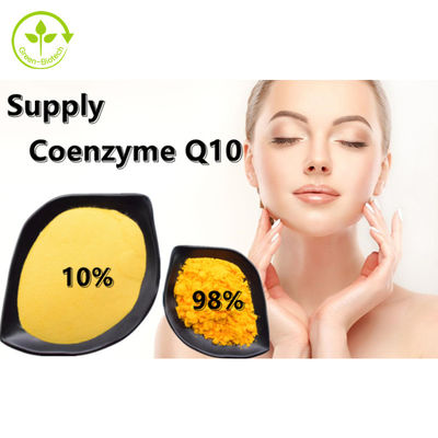 Le coenzyme Q10 de poudre d'extrait d'usine de 10% 98% 99% saupoudrent CAS 303-98-0