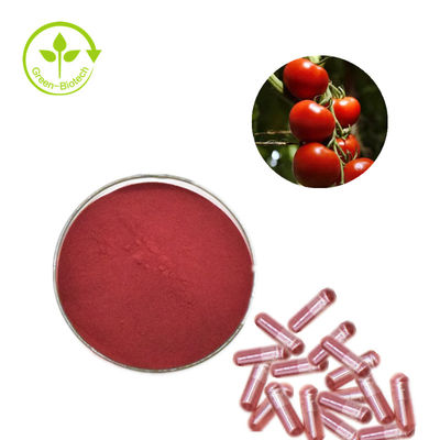 L'extrait d'usine de catégorie comestible saupoudrent la poudre de tomate de lycopène de 5%