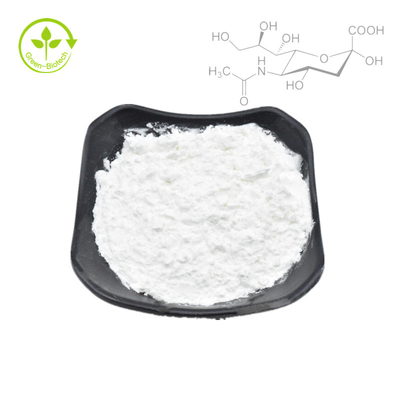 Acide sialique matériel cosmétique CAS acide N-acétylneuraminique 131-48-6 de supplément en vrac de nutrition