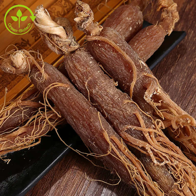 Poudre rouge d'extrait de racine de ginseng de poudre rouge coréenne naturelle de ginseng de catégorie comestible