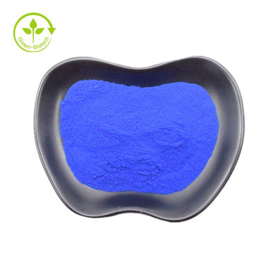 Les ingrédients cosmétiques saupoudrent le peptide de cuivre bleu de GHK-Cu de peptide