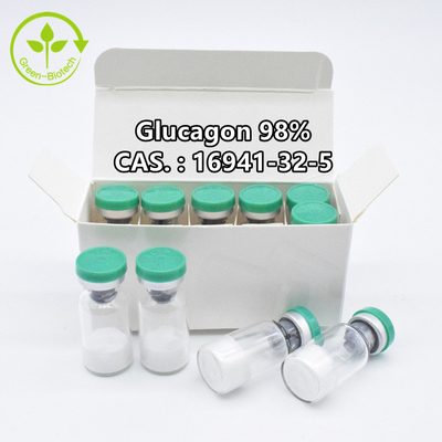 Le glucagon de la grande pureté 98% saupoudrent Cas 16941-32-5