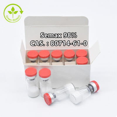 Proline de Histidyl-L-Phenylalanyl-L-Prolyl Glycyl-L- de L-Methionyl-L-Α-glutamyle de poudre de Cas 80714-61-0 98% Semax