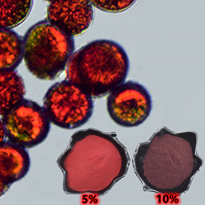 Poudre pure d'astaxanthine de Haematococcus de catégorie comestible d'extrait naturel de Pluvialis