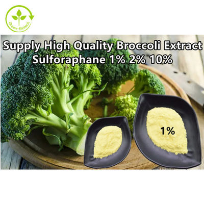 L'extrait d'usine de graine de brocoli saupoudrent le glucosinolate 1% 13% 20% 28% de Sulforaphane