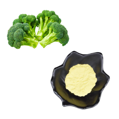 Poudre de pousses de brocoli bio en vrac Supplément Dl-Sulforaphane Extrait de graines de brocoli