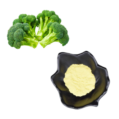 Poudre de pousses de brocoli bio en vrac Supplément Dl-Sulforaphane Extrait de graines de brocoli