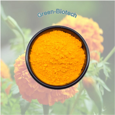L'orange de fines herbes d'extrait d'extrait de souci de poudre de lutéine à Brown saupoudrent très bien la CLHP de produit naturel