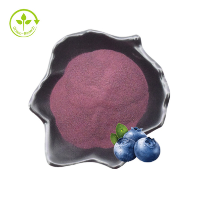 Poudre de haute qualité de vente chaude d'extrait de myrtille des anthocyanines 1%-25%