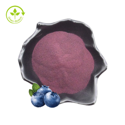 L'extrait organique naturel de Bluebery de poudre de fruit de myrtille de 100% a lyophilisé la poudre de myrtille