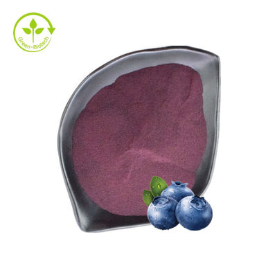 L'extrait naturel de myrtille de catégorie comestible saupoudrent la myrtille lyophilisée organique Juice Powder