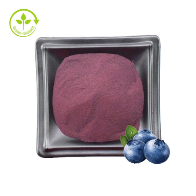 Fruit lyophilisé Juice Extract Anthocyanin Powder de myrtille de poudre de myrtille