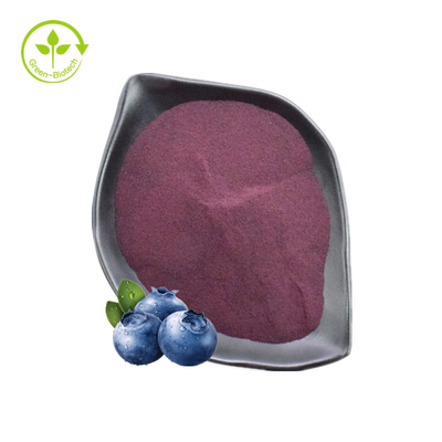 Fruit lyophilisé Juice Extract Anthocyanin Powder de myrtille de poudre de myrtille