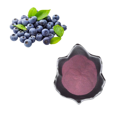 Poudre d'extrait de myrtille/anthocyanine naturelles de myrtille