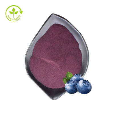 25 kg/Tambon Extrait végétal naturel 1% - 25% Poudre d'anthocyanes Poudre d'extrait de bleuets