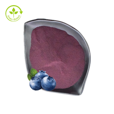 Extrait de myrtille en poudre 25% anthocyanidines Supplément alimentaire pur biologique