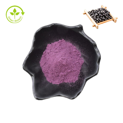 Extrait de peau de haricot noir Extrait de soja noir Poudre d'anthocyanidines