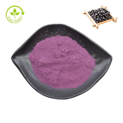Extrait naturel de coque de haricot noir de soins de la peau 25% d'extrait de peau de haricot noir