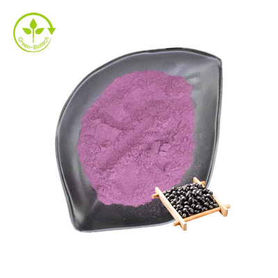 Extrait d'écorce de haricot noir 25 % d'anthocyanidines Poudre de soja noir