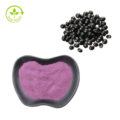 Extrait végétal naturel Extrait de coque de haricot noir organique Poudre rouge violette