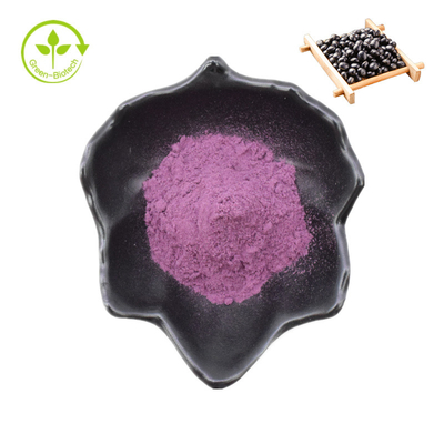 Extrait de peau de haricot noir anthocyanine Extrait de peau de haricot noir de soja poudre