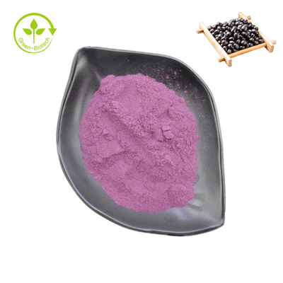 l'usine 1kg/Bag naturelle extrait la poudre noire d'anthocyanidines d'extrait de soja