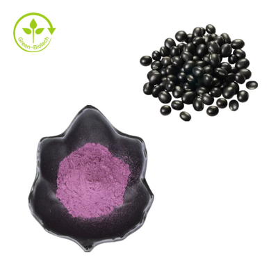 L'usine naturelle organique extrait des anthocyanines de 25% saupoudrent Bean Extract noir
