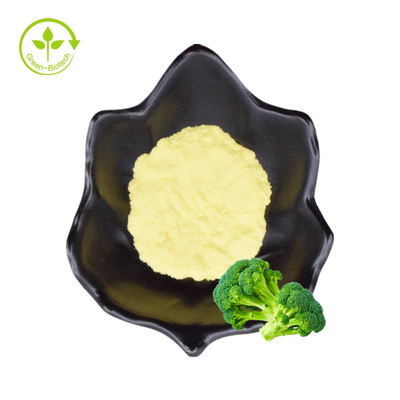 Poudre végétale soluble dans l'eau organique de brocoli de l'extrait 99% de pousse de brocoli de poudre