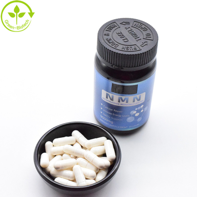 Supplément alimentaire Poudre de mononucléotide de nicotinamide 9000mg Suppléments de NMN Capsules